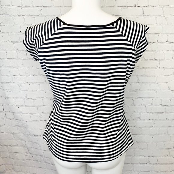 ADORABLE THALIA SODI FRUIT STRIPE TOP W/ SEQUINS!  1X - Picture 3 of 5